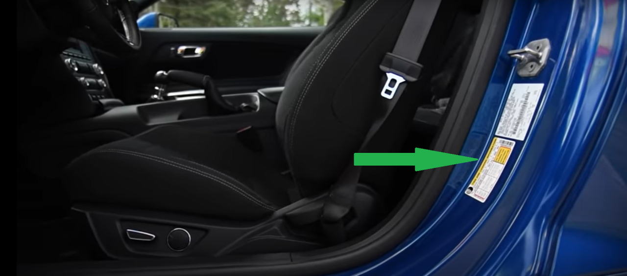 Pressure-tire-instruction-location